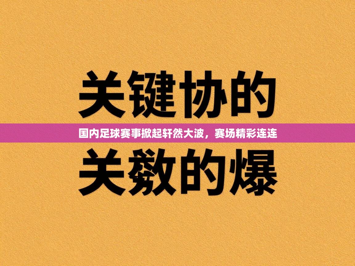 开云体育安装失败怎么办-国内足球赛事掀起轩然大波，赛场精彩连连  第4张